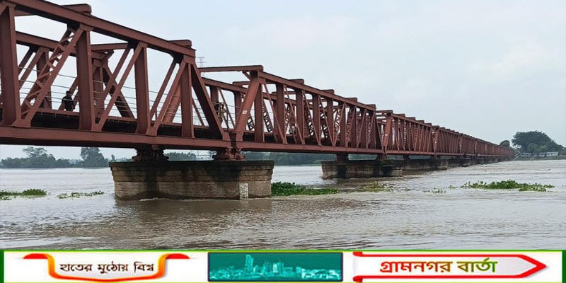 সিলেটে বাড়ছে নদ-নদীর পানি,ভারী বৃষ্টির পূর্বাভাস